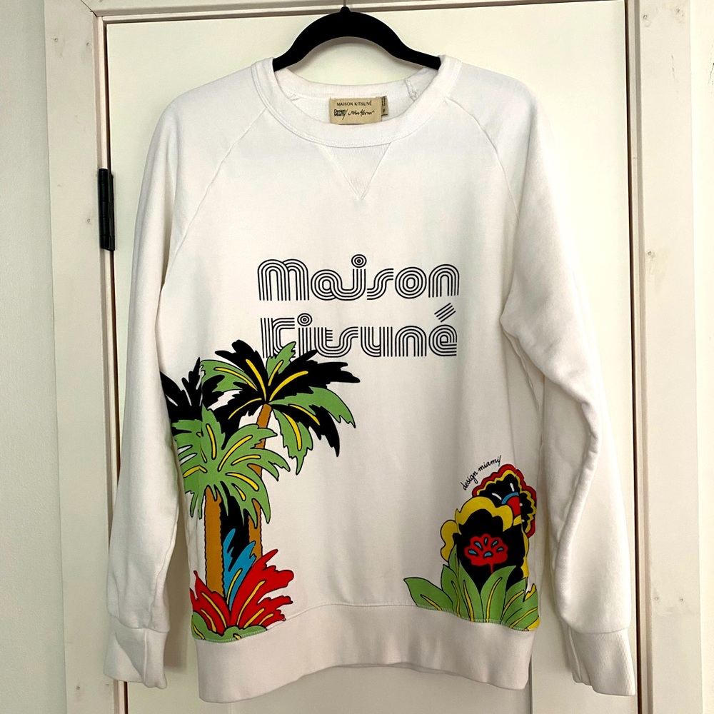 John Alcorn x Maison Kitsuné for Design Miami - Crewneck Sweatshirt